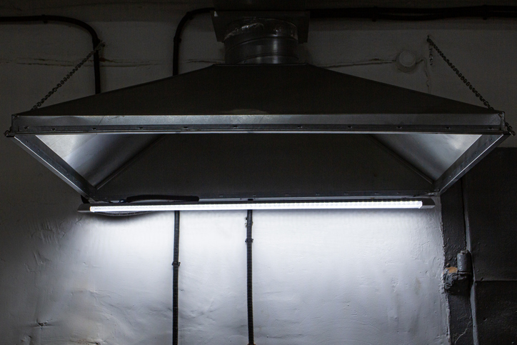 Exhaust hood for Industrial Kitchen